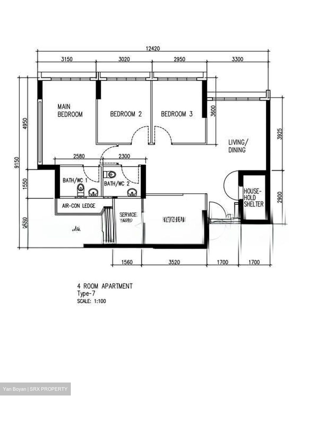 Blk 506B Angsana Breeze @ Yishun (Yishun), HDB 4 Rooms #589738451